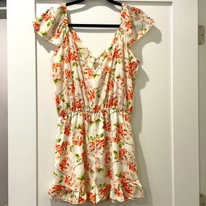 Floral Romper, size M